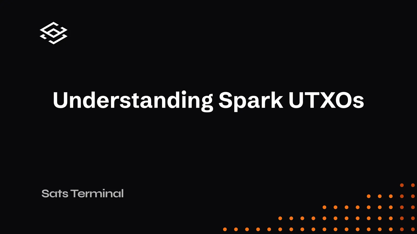 Understanding Spark UTXOs